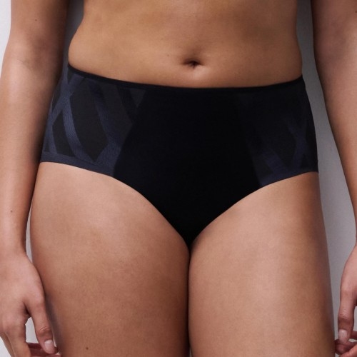 Chantelle Glaze noir haut slip