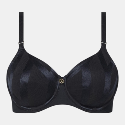 Chantelle Glaze noir soutien-gorge sans forme