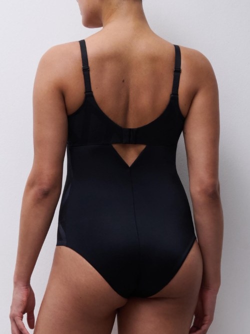 Chantelle Glaze noir corselet