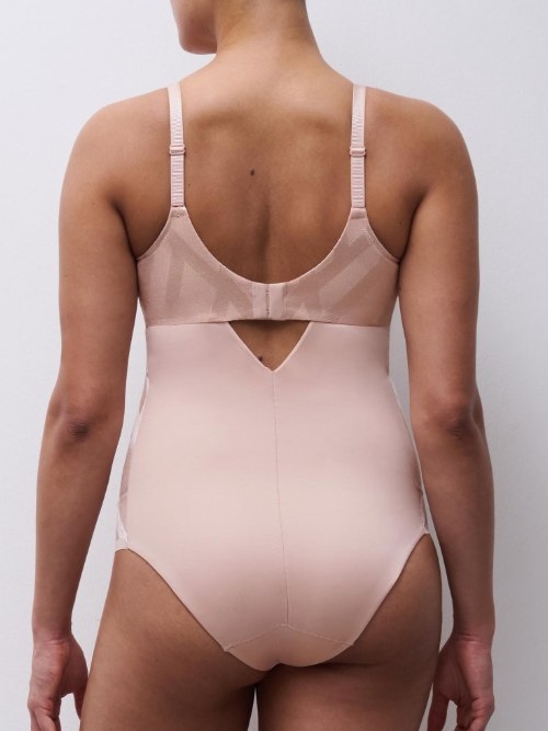 Chantelle Glaze rose corselet