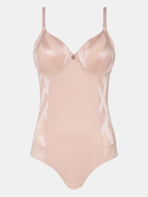 Chantelle Glaze rose corselet
