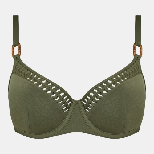 Chantelle Maillots de Bain Serenita kaki haut de bikini préformé