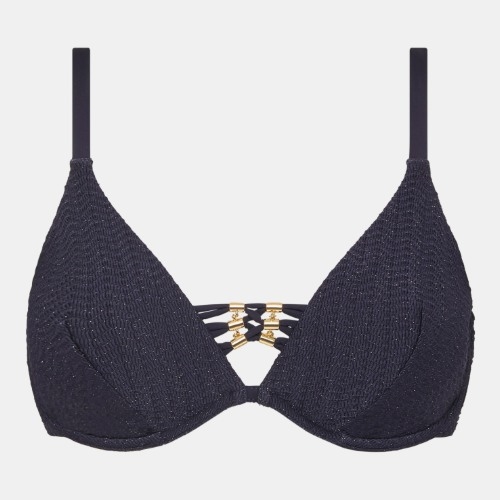 Chantelle Maillots de Bain Minuit aubergine haut de bikini préformé
