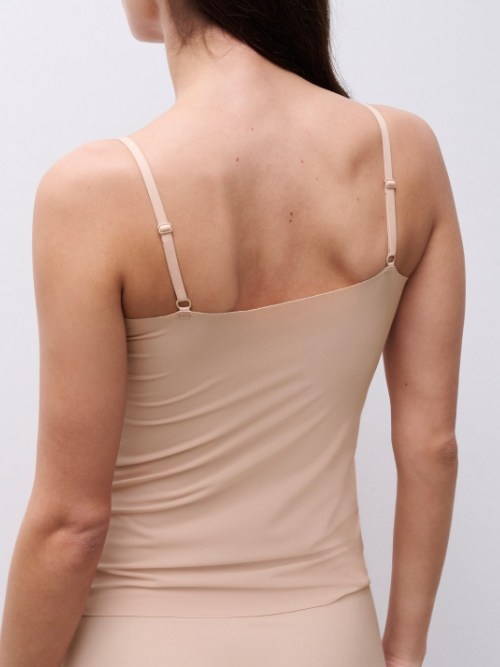 Chantelle Cozy Chic poudre top spaghetti