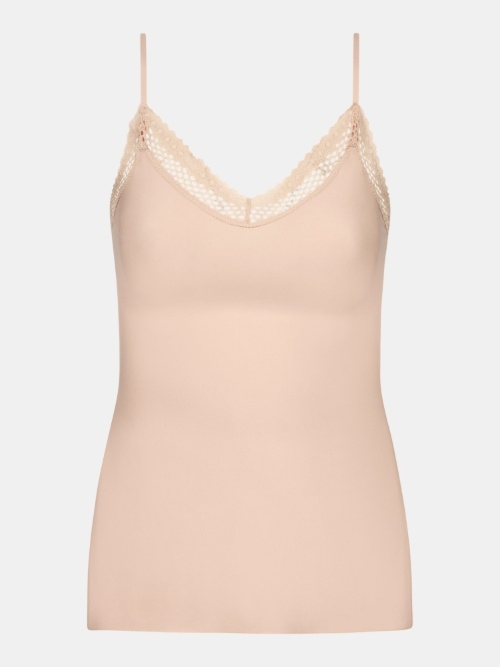 Chantelle Cozy Chic poudre top spaghetti