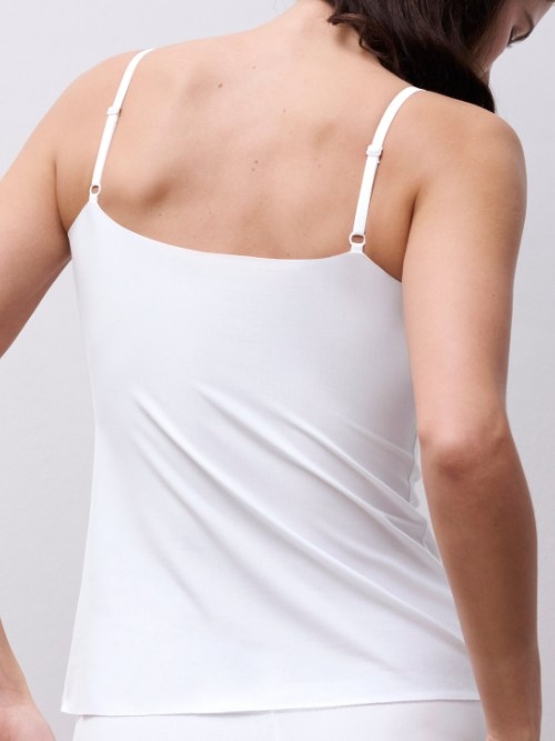 Chantelle Cozy Chic blanc top spaghetti