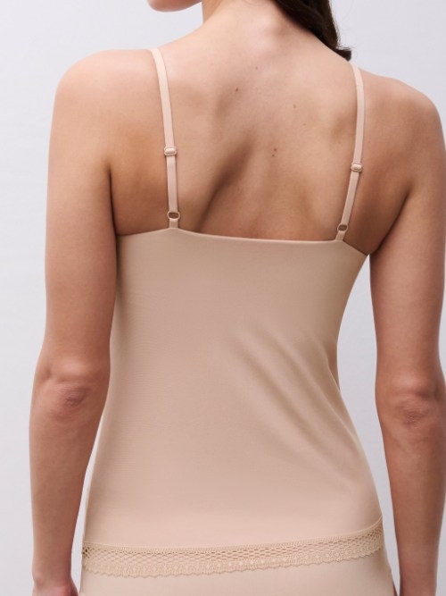 Chantelle Cozy Chic poudre top spaghetti