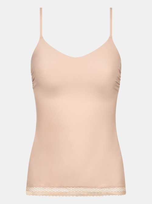 Chantelle Cozy Chic poudre top spaghetti
