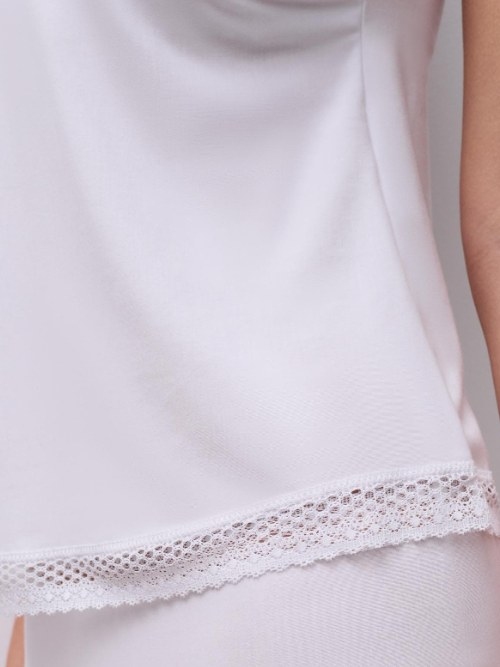 Chantelle Cozy Chic blanc top spaghetti