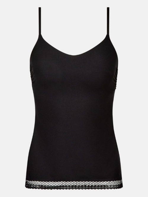 Chantelle Cozy Chic noir top spaghetti