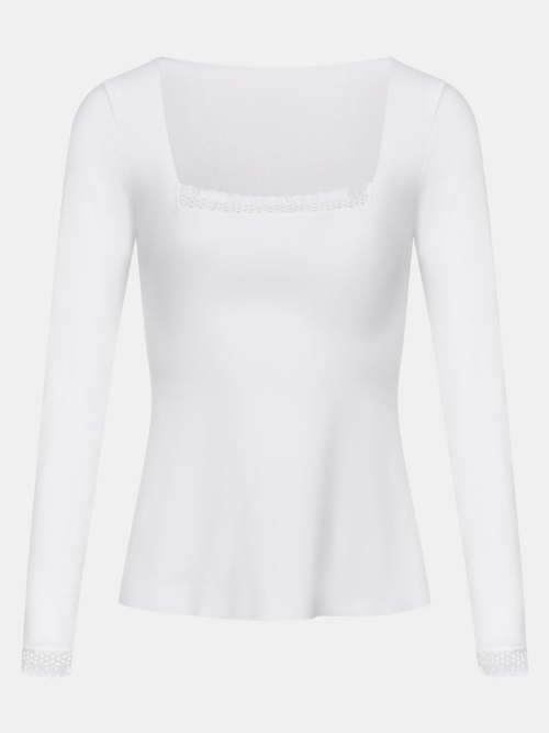 Chantelle Cozy Chic blanc shirt
