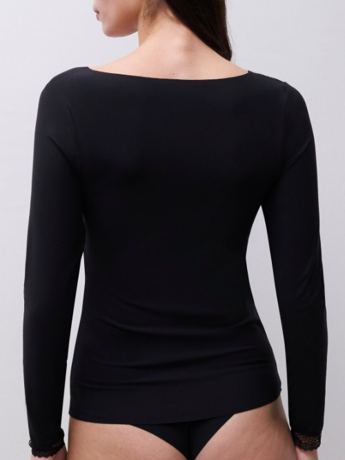 Chantelle Cozy Chic noir shirt