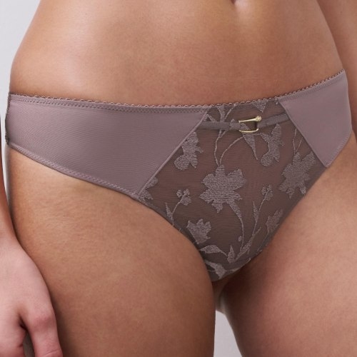 Chantelle Idyll marron slip