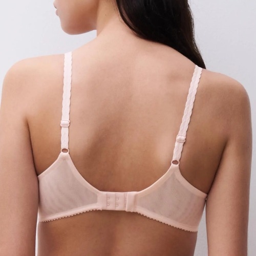 Chantelle Idyll rose soutien-gorge sans armatures en dentelle