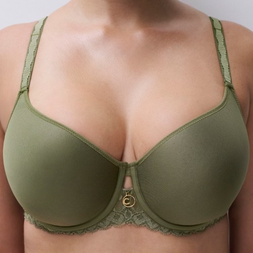 Chantelle Sublime kaki soutien-gorge rembourré