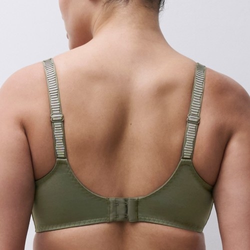 Chantelle Sublime kaki soutien-gorge sans armatures en dentelle