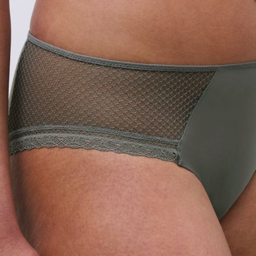 Chantelle Romance vert slip