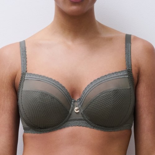 Chantelle New Romance vert soutien-gorge sans forme