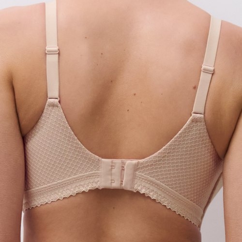 Chantelle Romance beige soutien-gorge sans armatures en dentelle