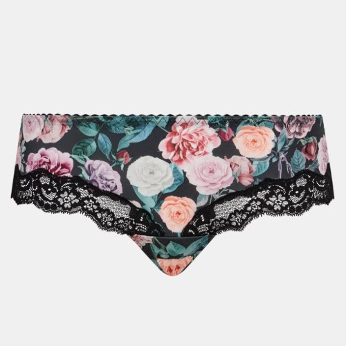 Chantelle Gloss noir/print shortie