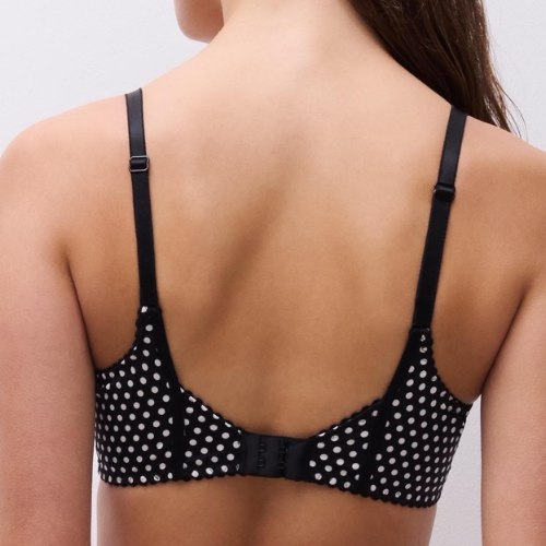 Chantelle Gloss noir/blanc soutien-gorge rembourré