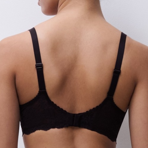 Chantelle Gloss noir/print soutien-gorge push up