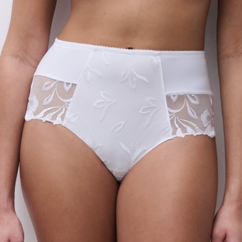 Chantelle Majestic blanc haut slip
