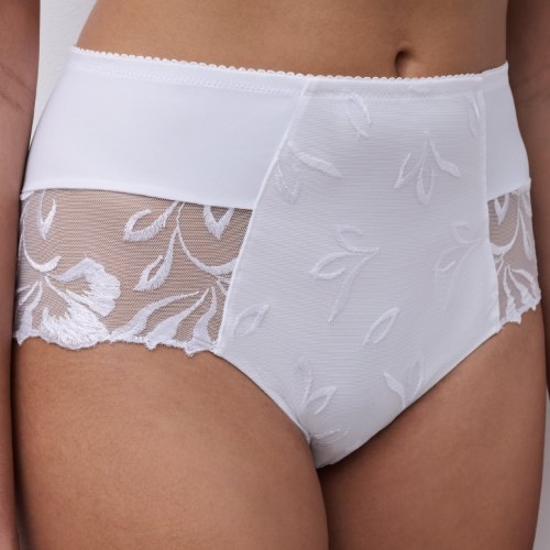 Chantelle Majestic blanc haut slip
