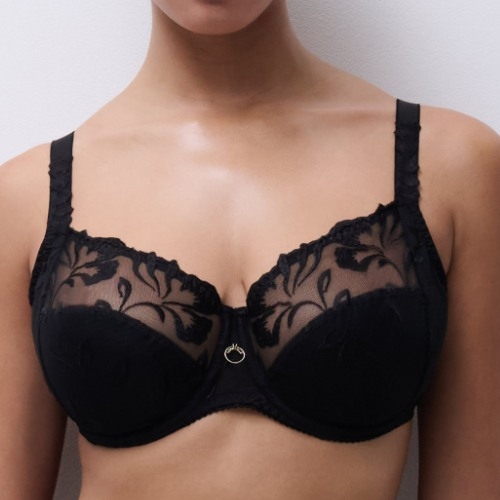 Chantelle Majestic noir soutien-gorge sans forme