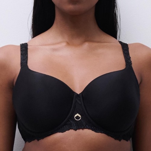 Chantelle Majestic noir soutien-gorge rembourré