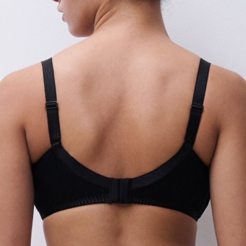 Chantelle Majestic noir soutien-gorge sans armatures en dentelle