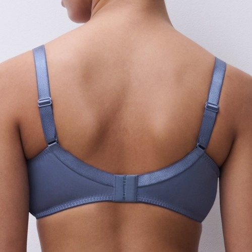 Chantelle Majestic bleu soutien-gorge sans armatures en dentelle