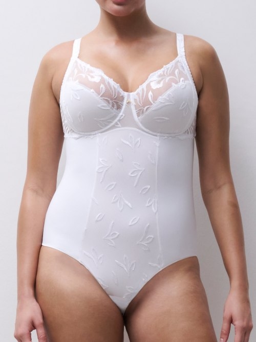 Chantelle Majestic blanc corselet
