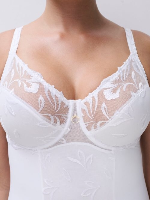 Chantelle Majestic blanc corselet