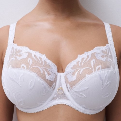 Chantelle Majestic blanc soutien-gorge sans forme