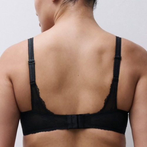 Chantelle Illusion noir soutien-gorge sans forme