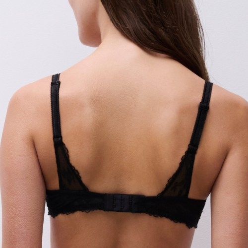 Chantelle Illusion noir soutien-gorge sans forme