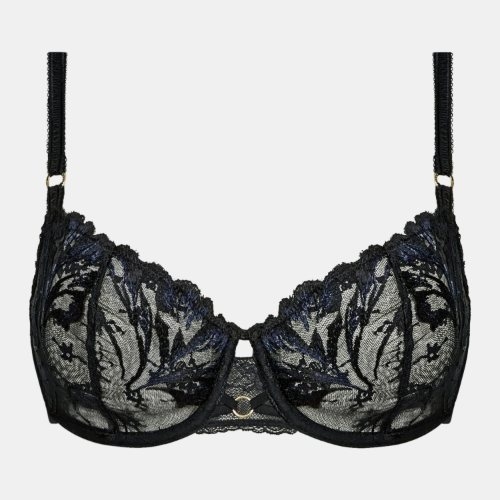Chantelle Illusion noir soutien-gorge sans forme