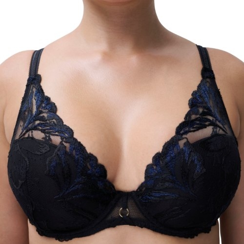 Chantelle Illusion noir soutien-gorge rembourré