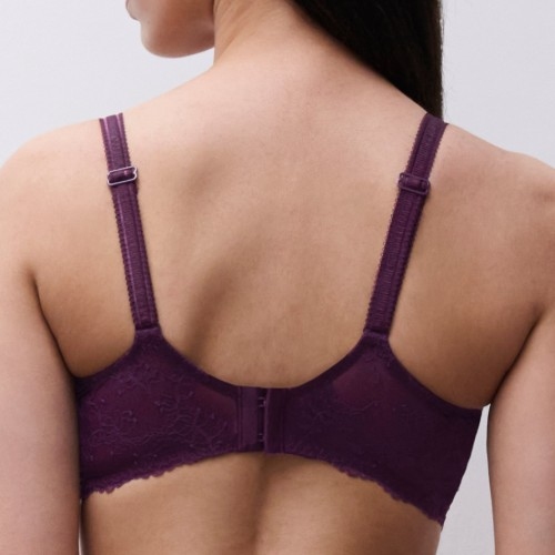Chantelle Illusion aubergine soutien-gorge push up