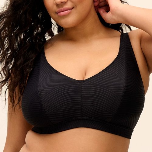 Elomi Swim Cubanito black sands soutien-gorge sans forme