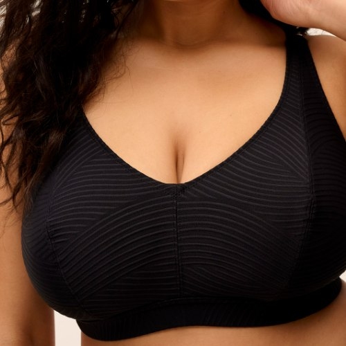Elomi Swim Cubanito black sands soutien-gorge sans forme