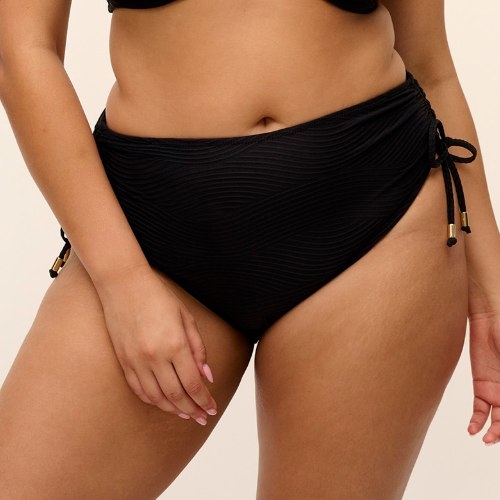 Elomi Swim Cubanito black sands slip de bikini