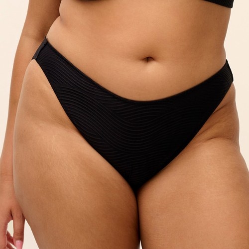 Elomi Swim Cubanito black sands slip de bikini