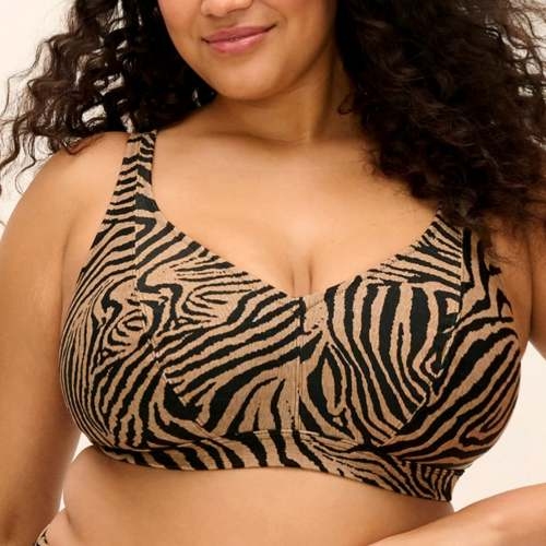 Elomi Swim Tortoli Bay marron/print soutien-gorge bikini corbeille