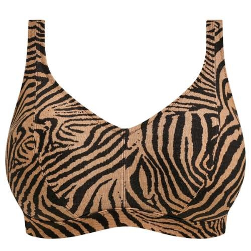 Elomi Swim Tortoli Bay marron/print soutien-gorge bikini corbeille