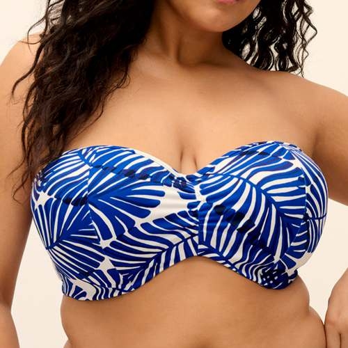 Elomi Swim Blue Palm Beach twilight haut de bikini préformé