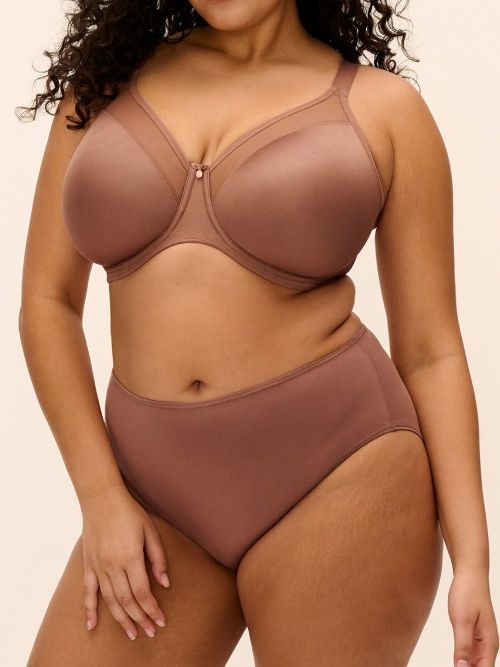 Elomi Smooth marron soutien-gorge sans forme