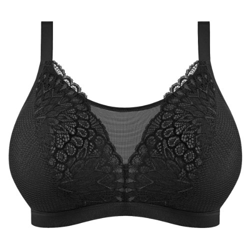 Elomi Tiernie noir soutien-gorge sans armatures en dentelle