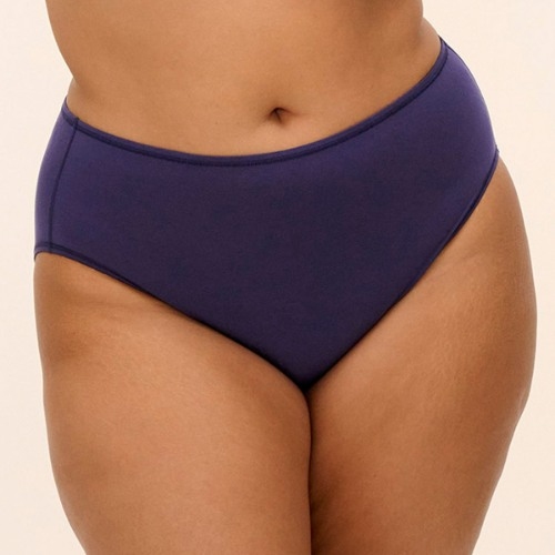 Elomi Smooth bleu marine slip